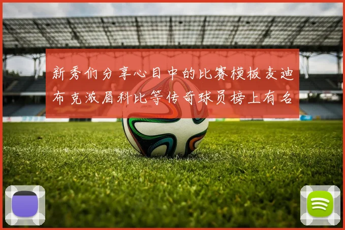 新秀们分享心目中的比赛模板麦迪布克浓眉科比等传奇球员榜上有名